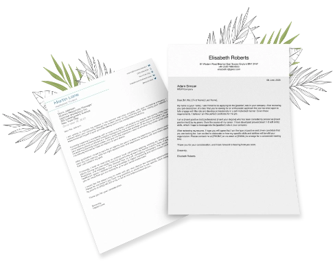 Professional Cover Letter