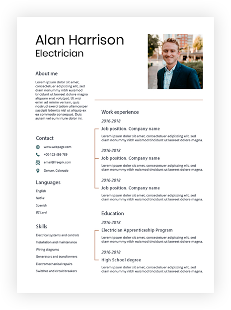 Sydney Resumes - CV Template